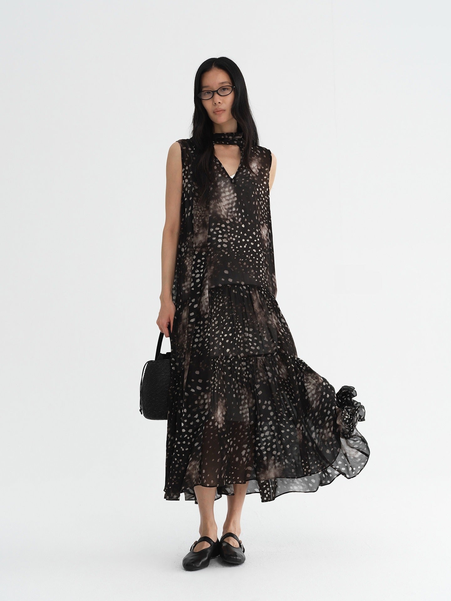 Fawn Veil Dress