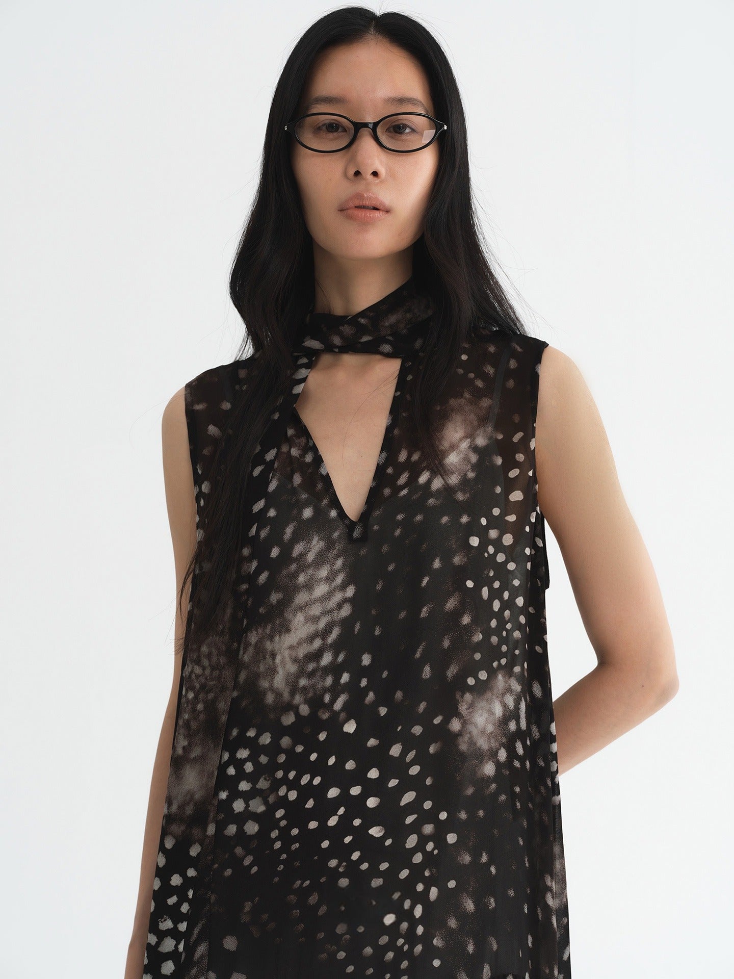 Fawn Veil Dress
