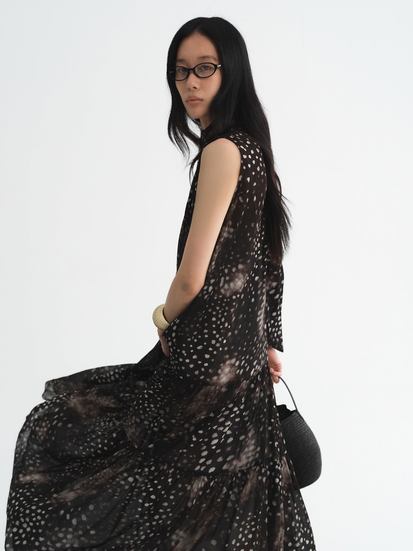 Fawn Veil Dress