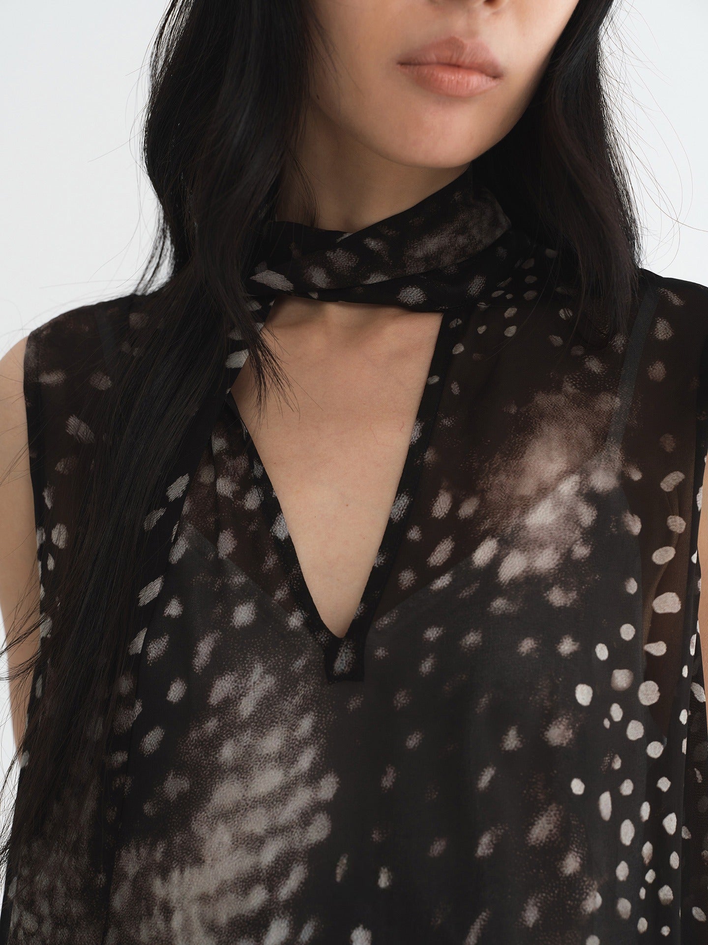 Fawn Veil Dress