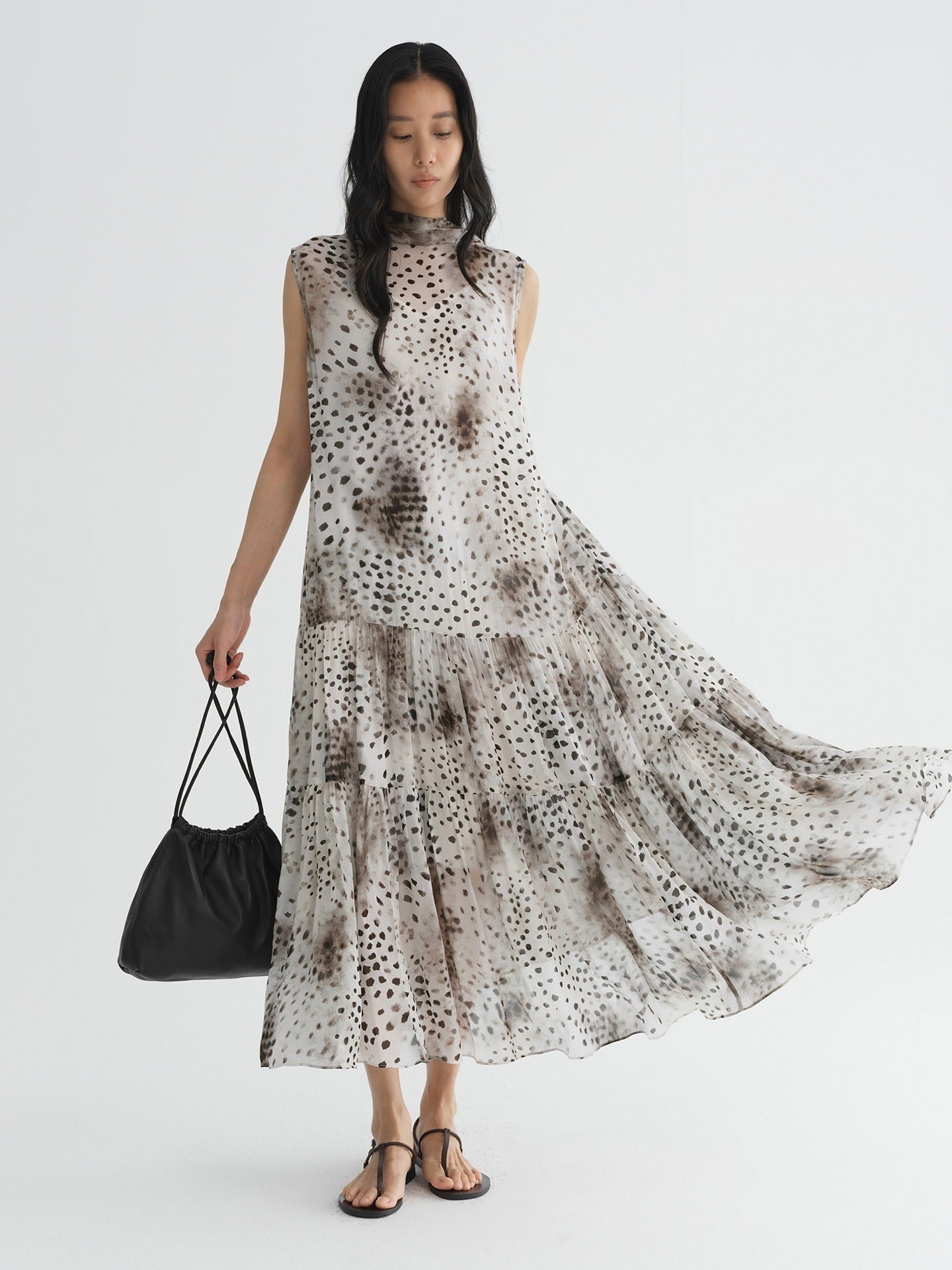 Fawn Veil Dress