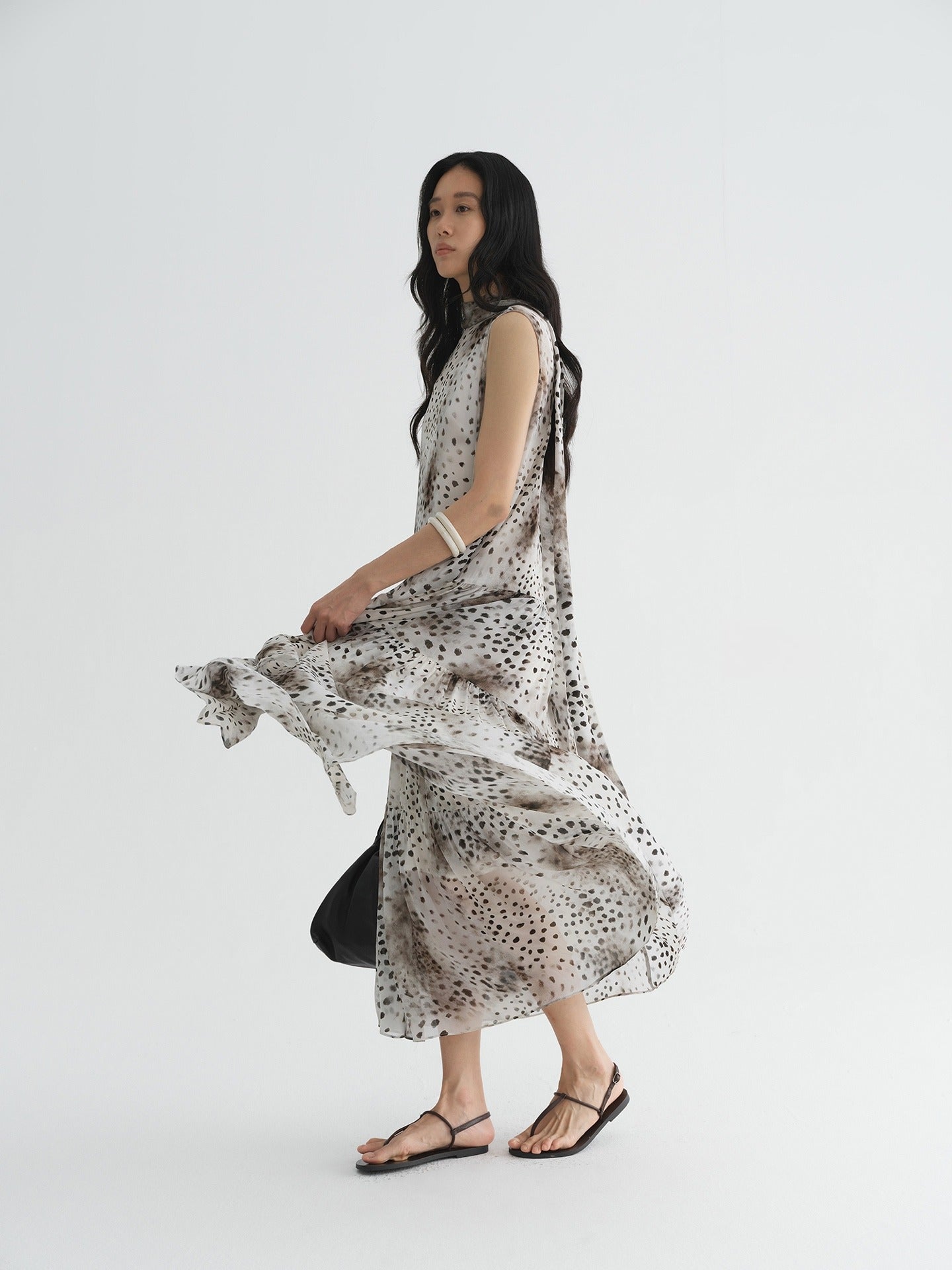 Fawn Veil Dress