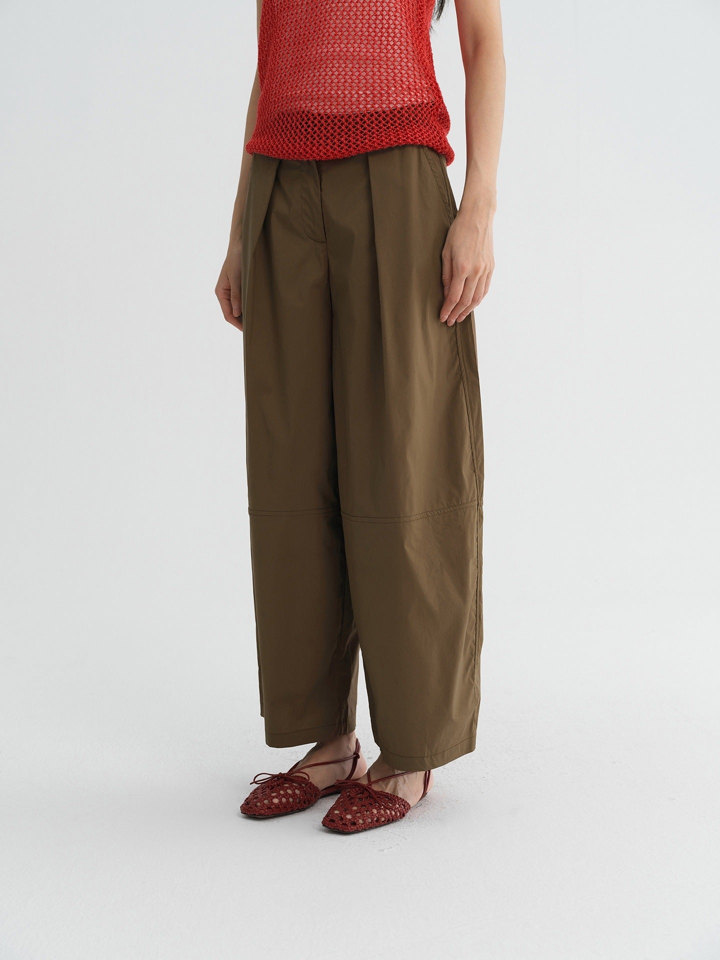 Vale Barrel Trousers