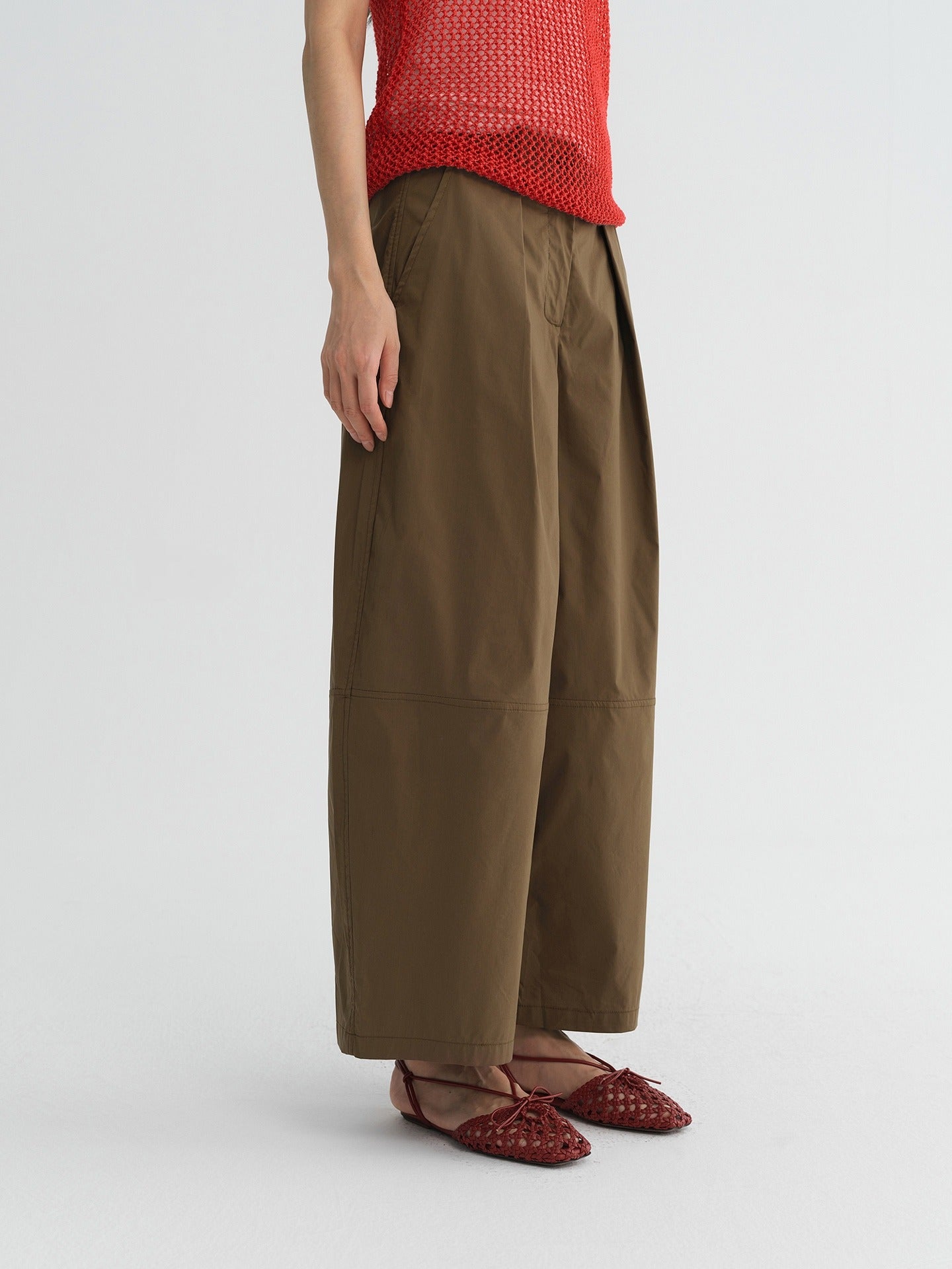 Vale Barrel Trousers