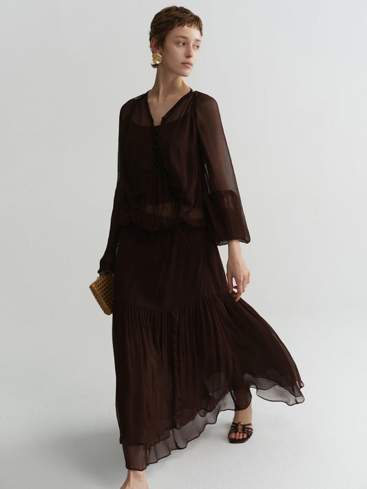 Sable Drift Skirt
