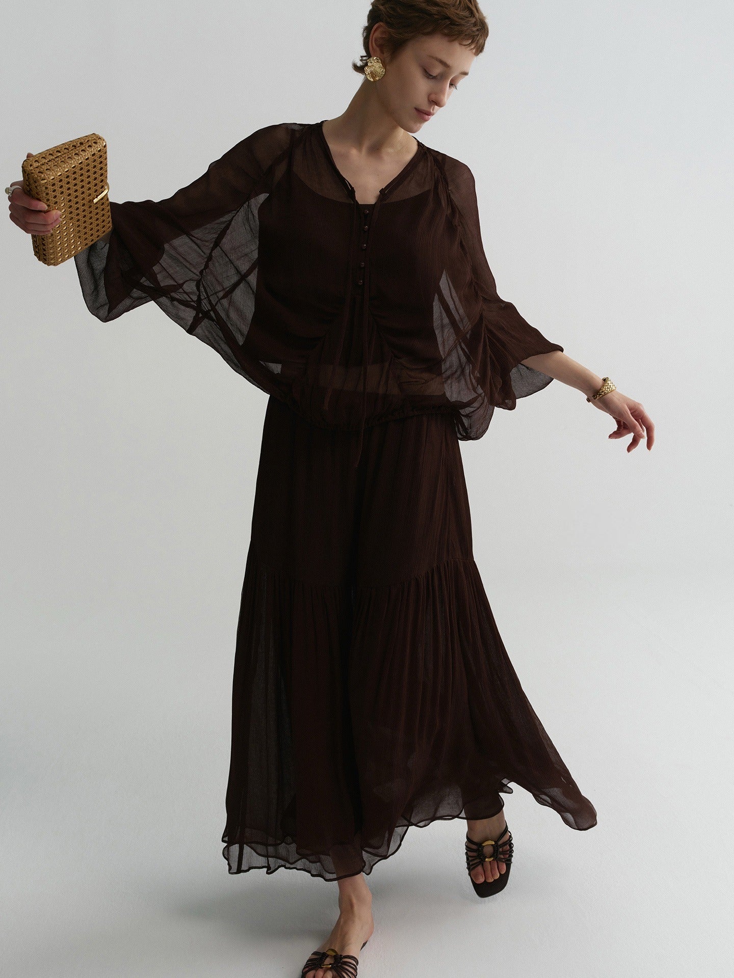 Sable Drift Skirt