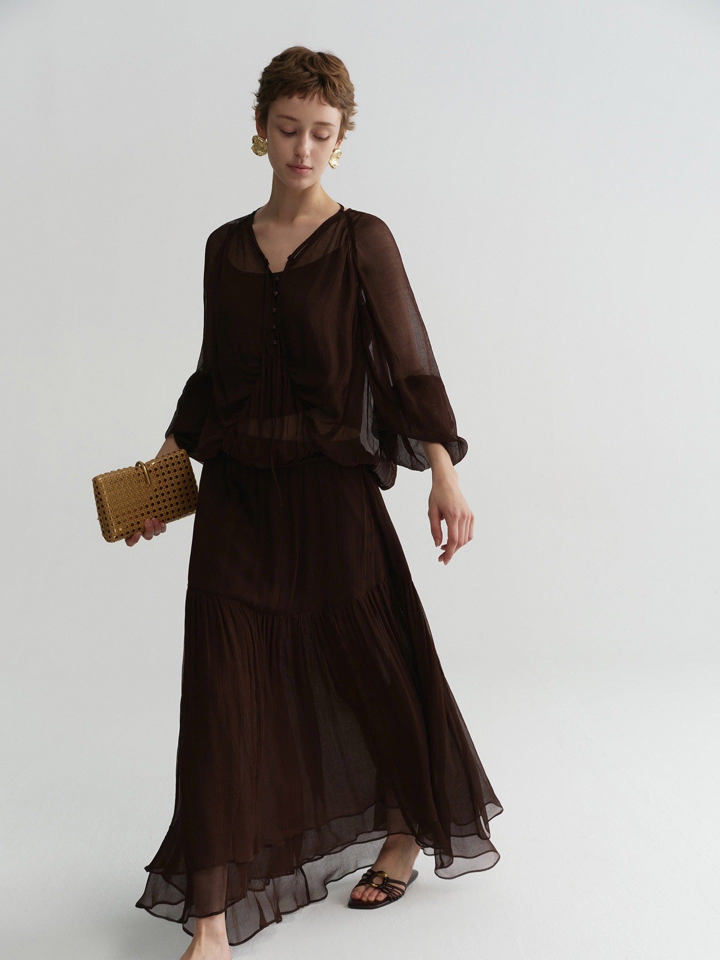 Sable Drift Skirt
