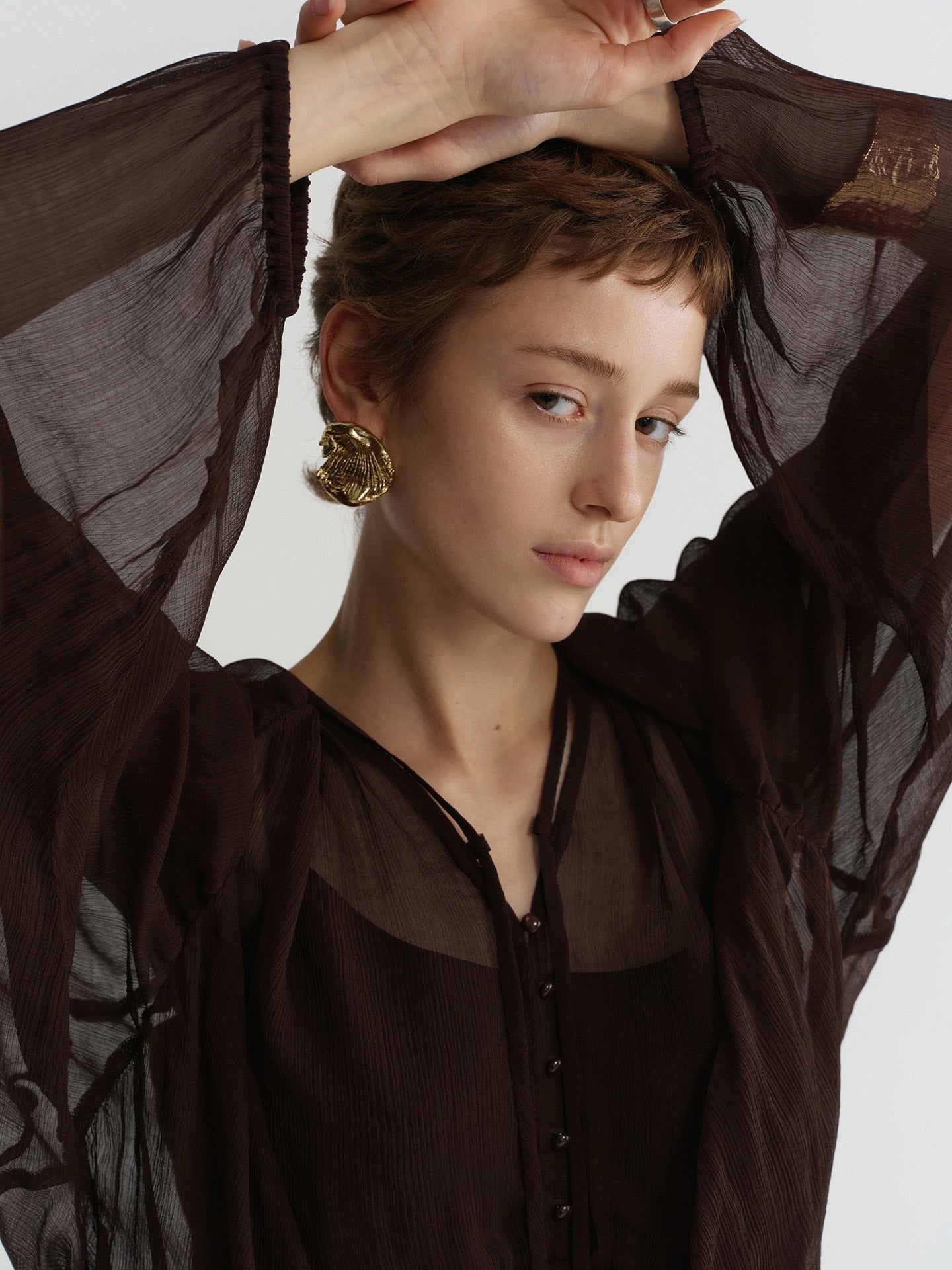 Nocturne Veil Top