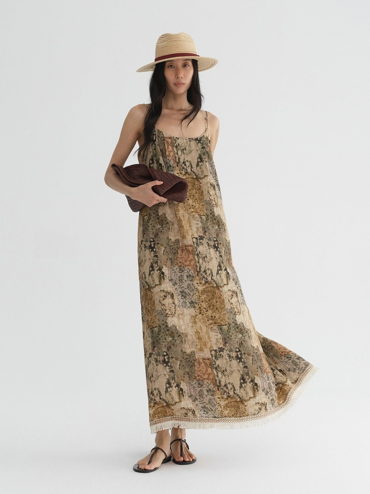 Vela Print Dress