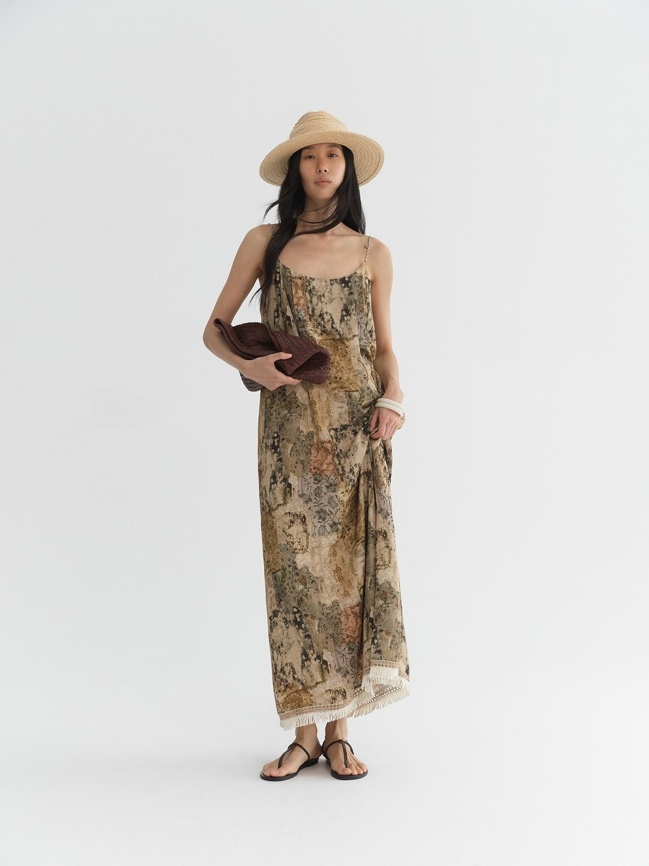 Vela Print Dress