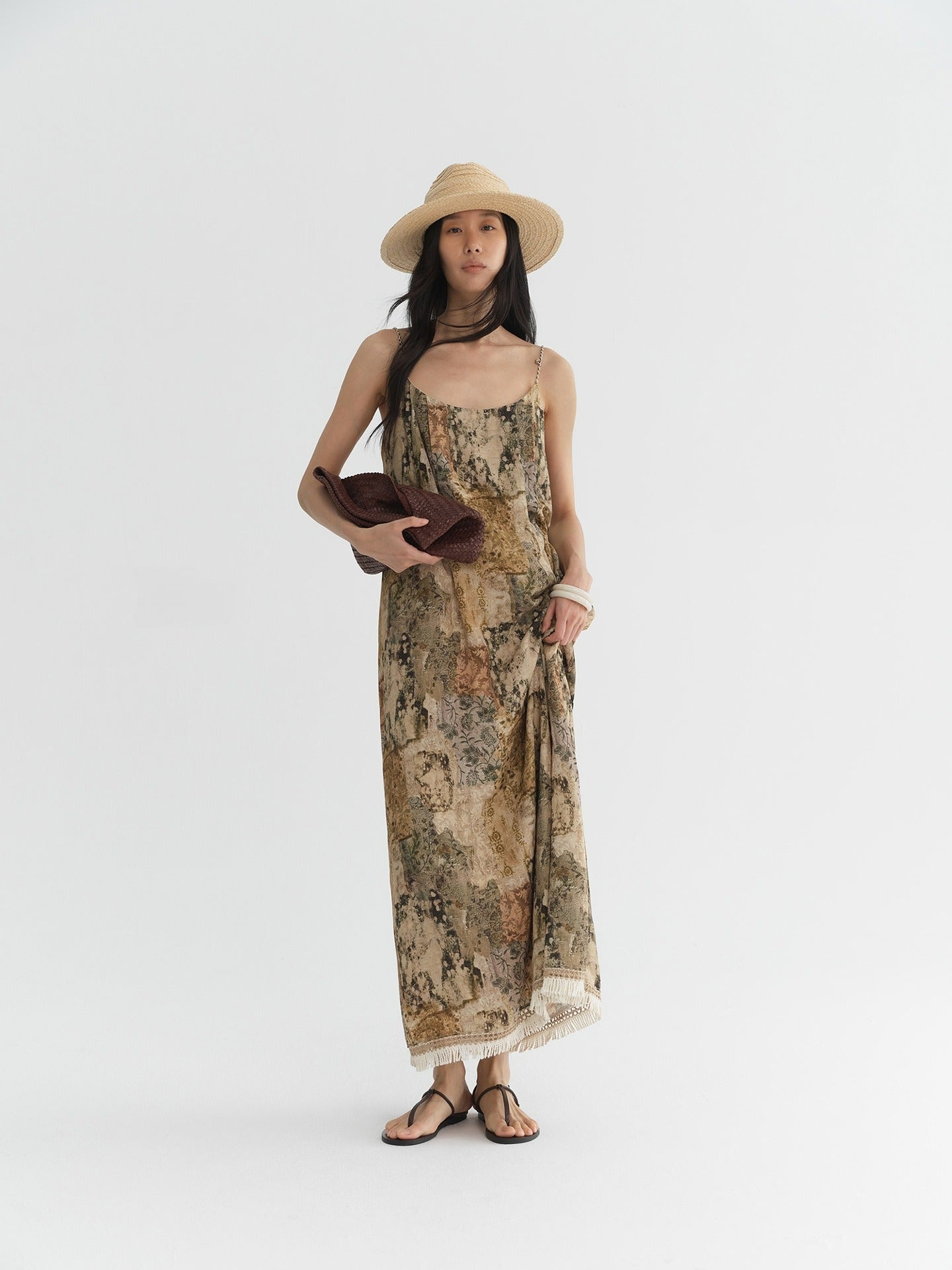 Vela Print Dress