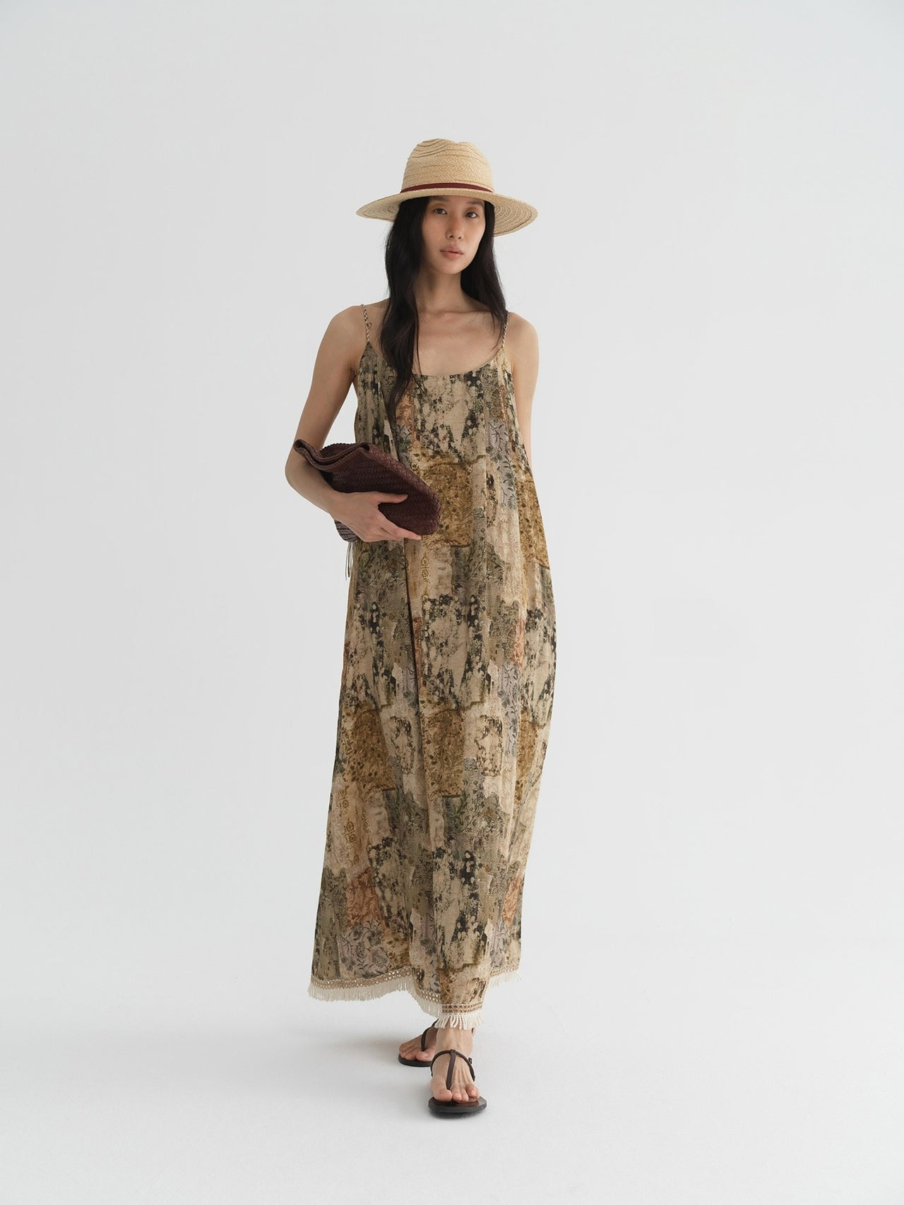 Vela Print Dress