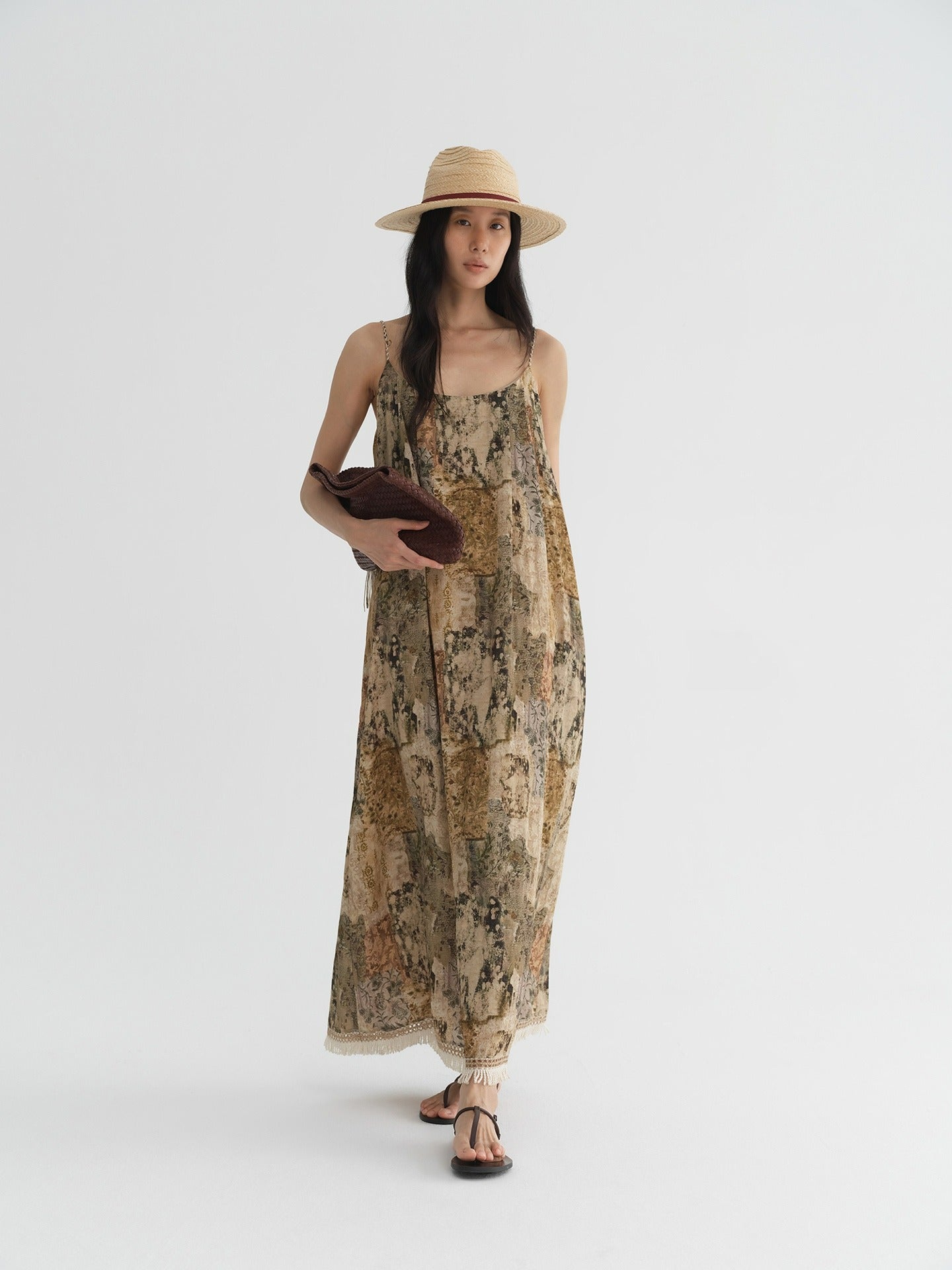 Vela Print Dress