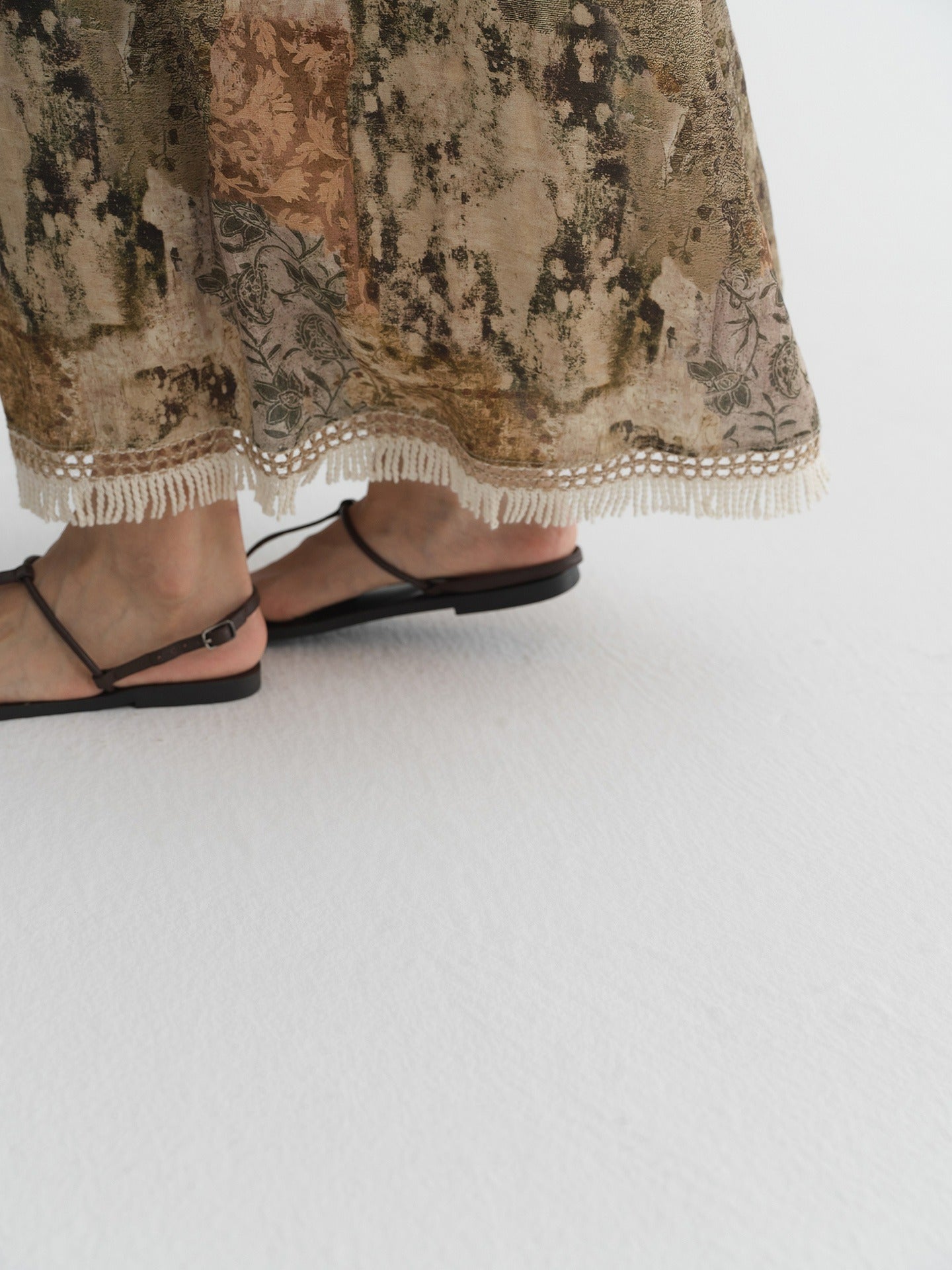 Vela Print Dress