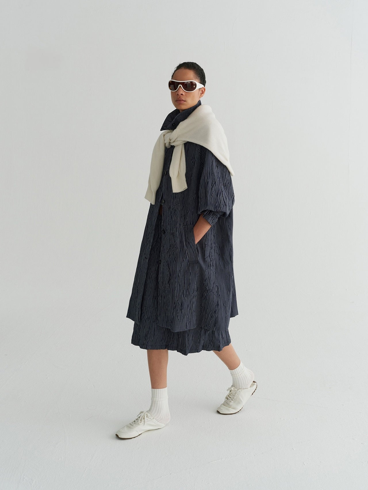 Nove Pleat Skirt