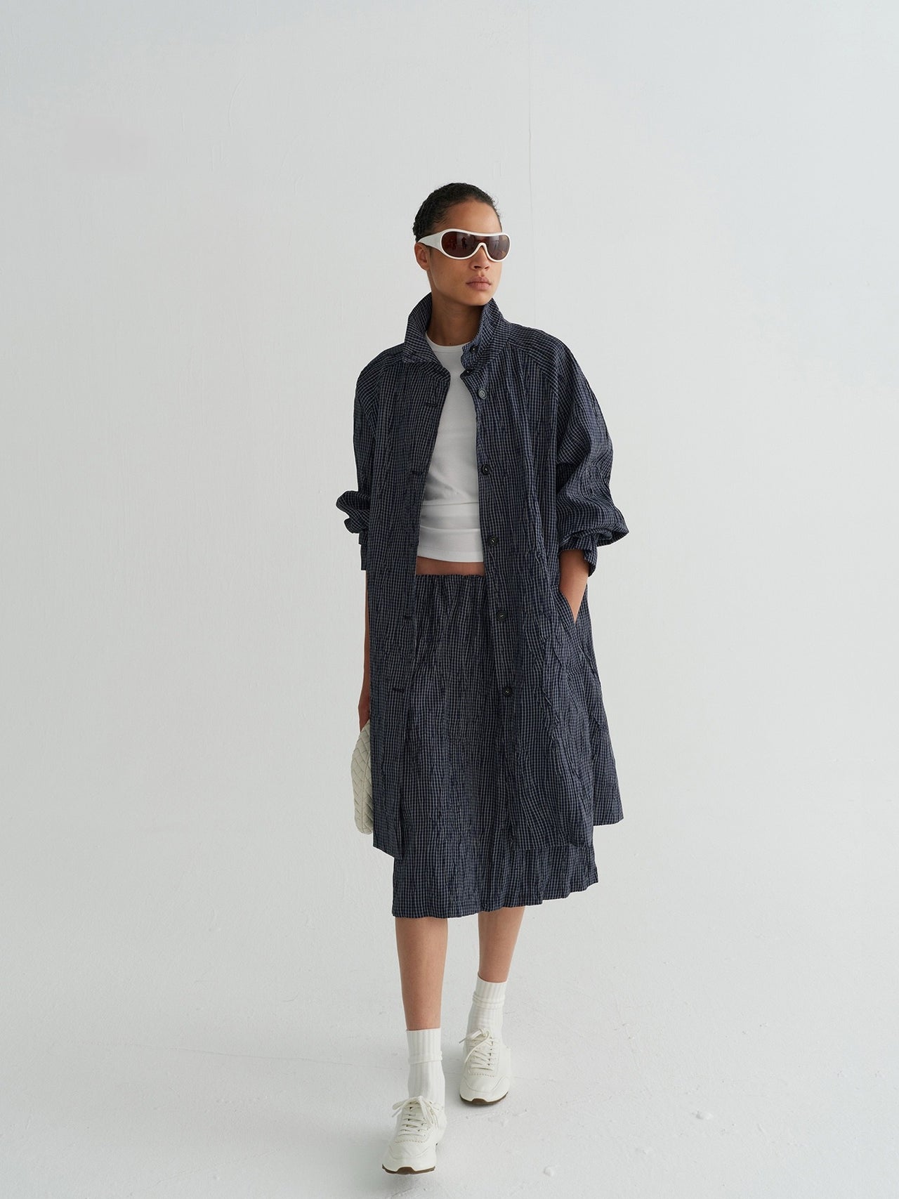 Nove Pleat Skirt