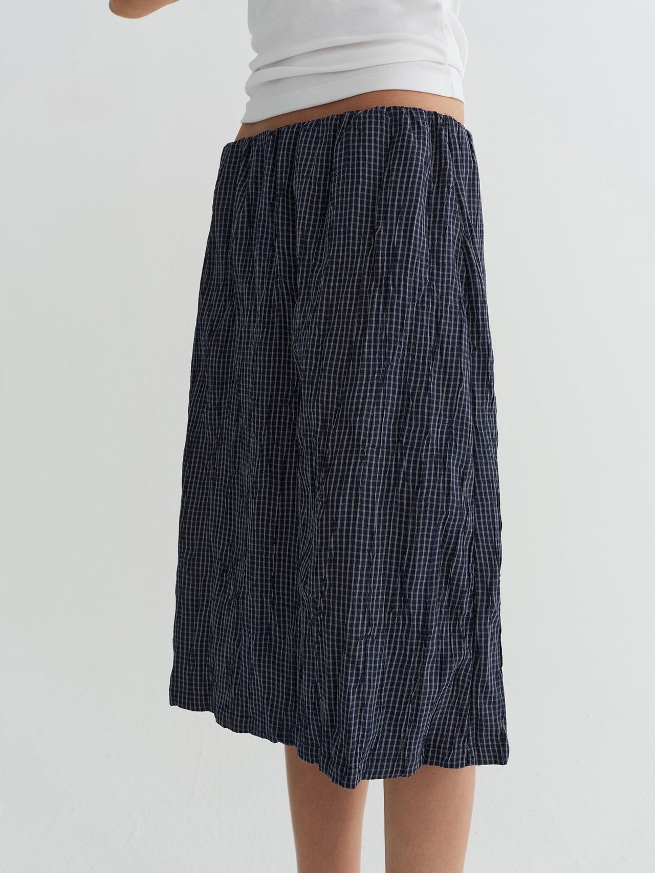 Nove Pleat Skirt