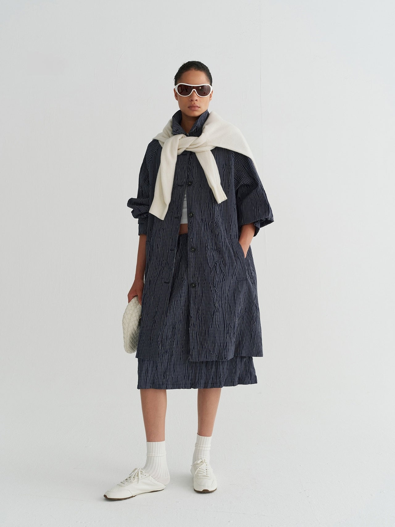Nove Pleat Skirt