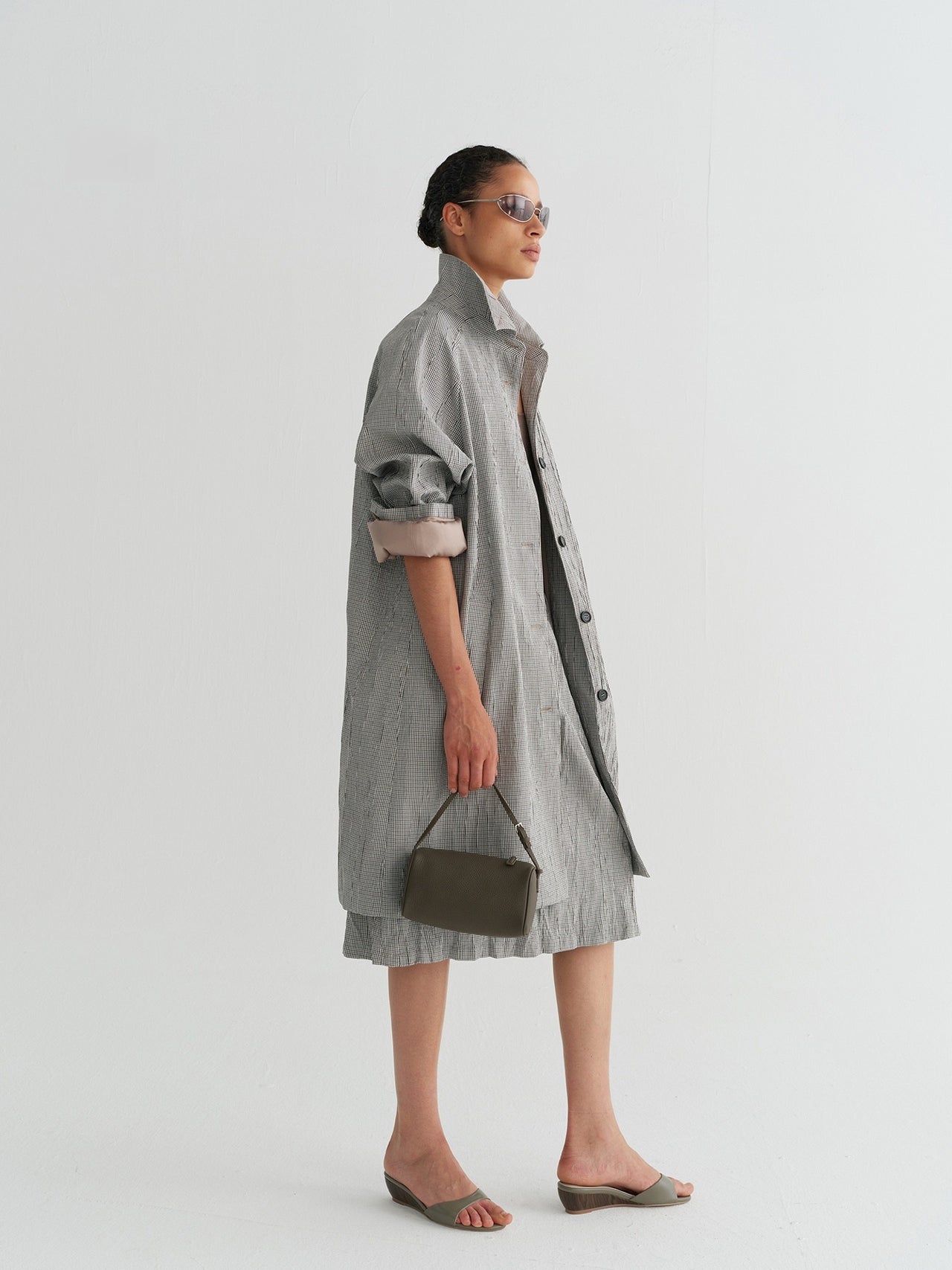 Nove Pleat Skirt