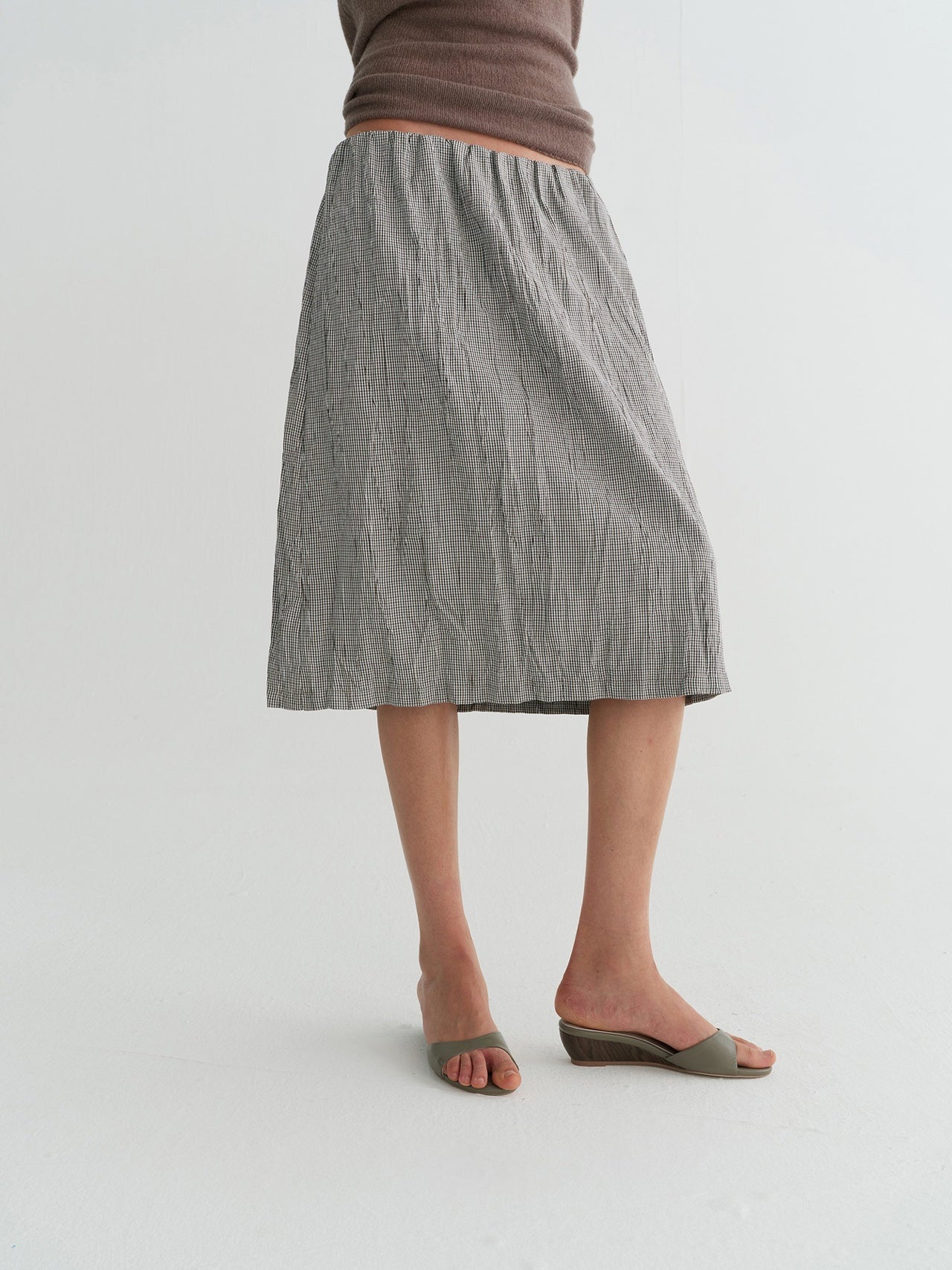 Nove Pleat Skirt