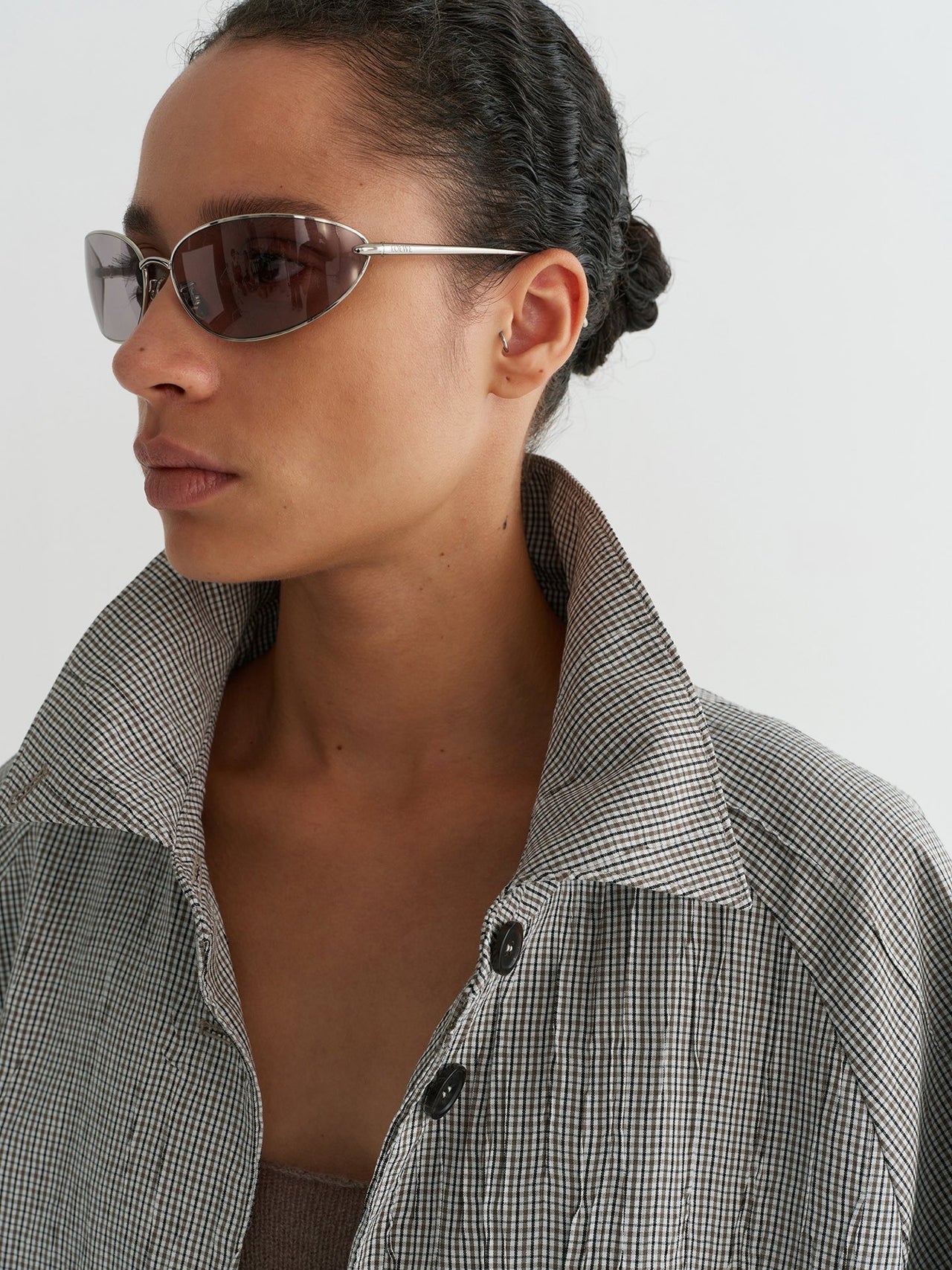Nove Check Coat