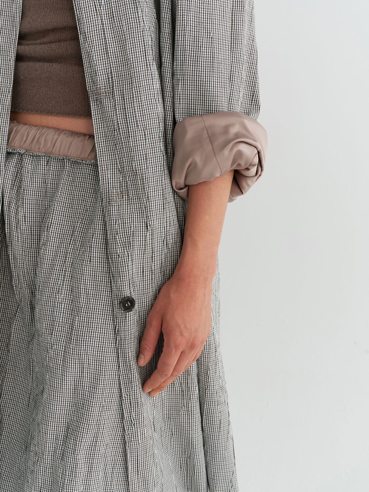 Nove Check Coat