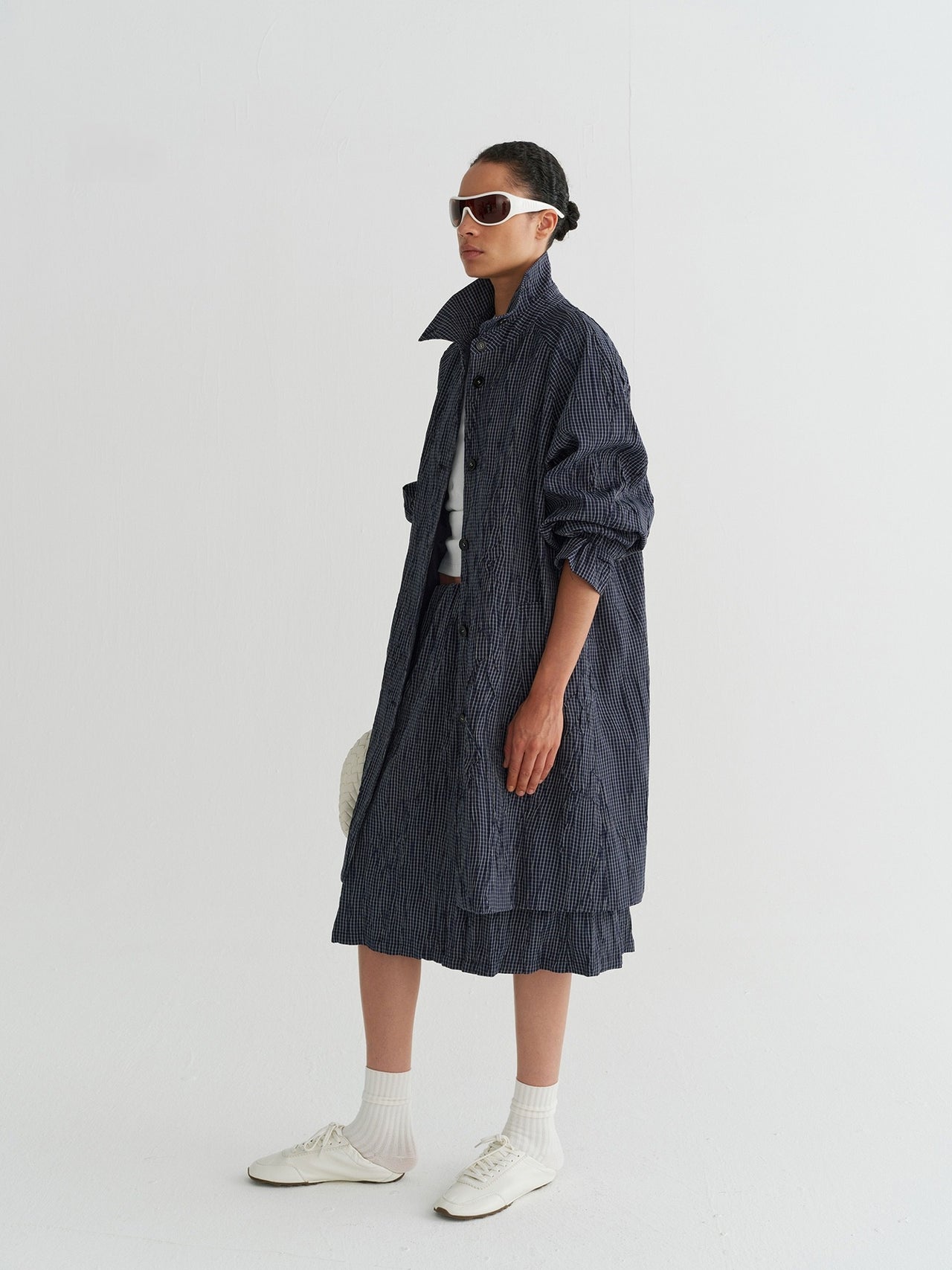 Nove Check Coat