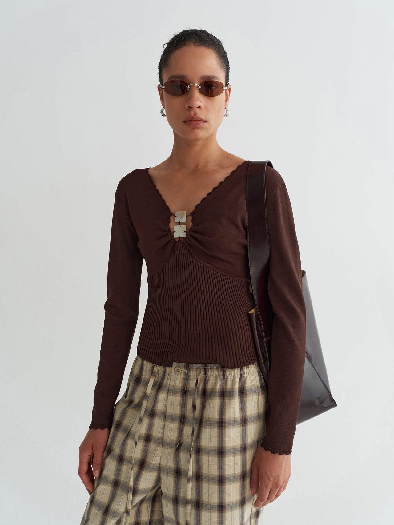 Elara Shell Top