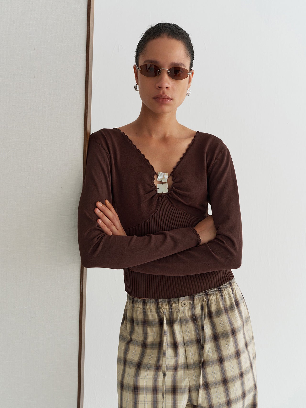 Elara Shell Top