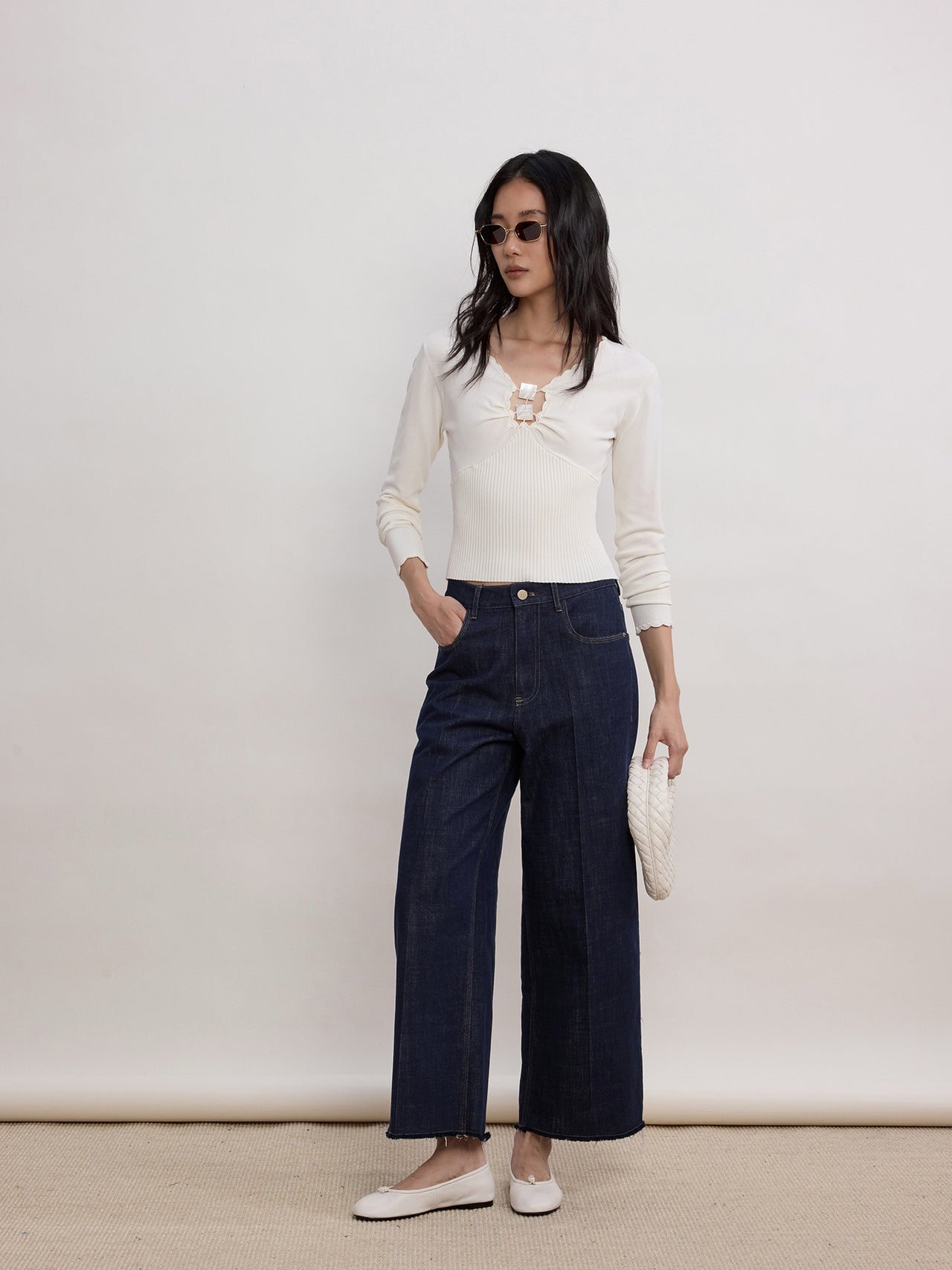 Elara Shell Top