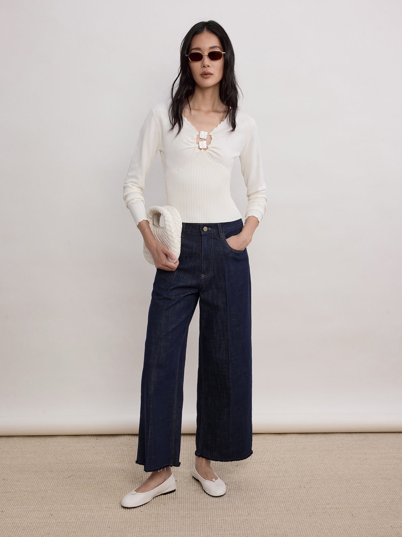 Elara Shell Top