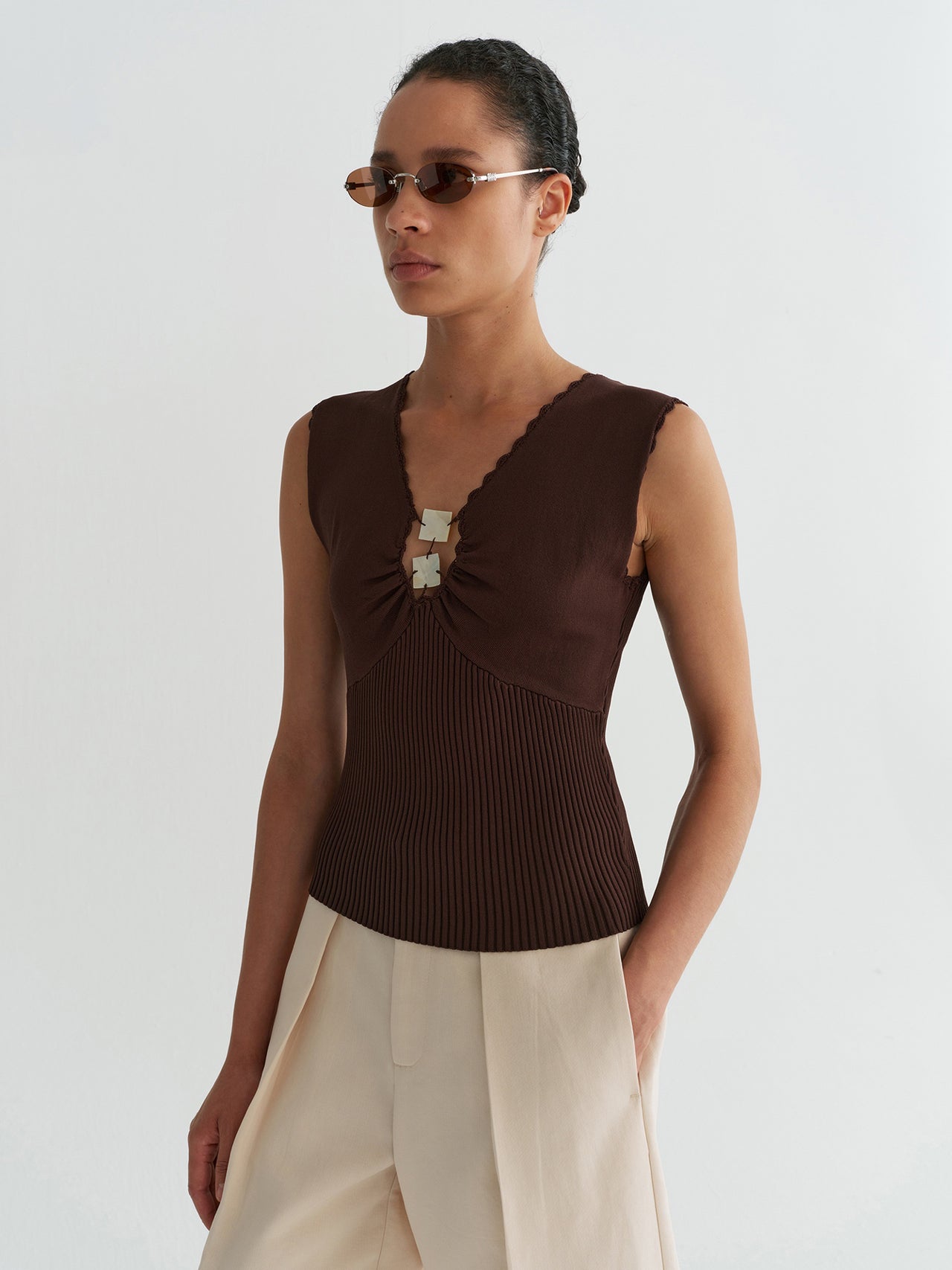 Celia Shell Top