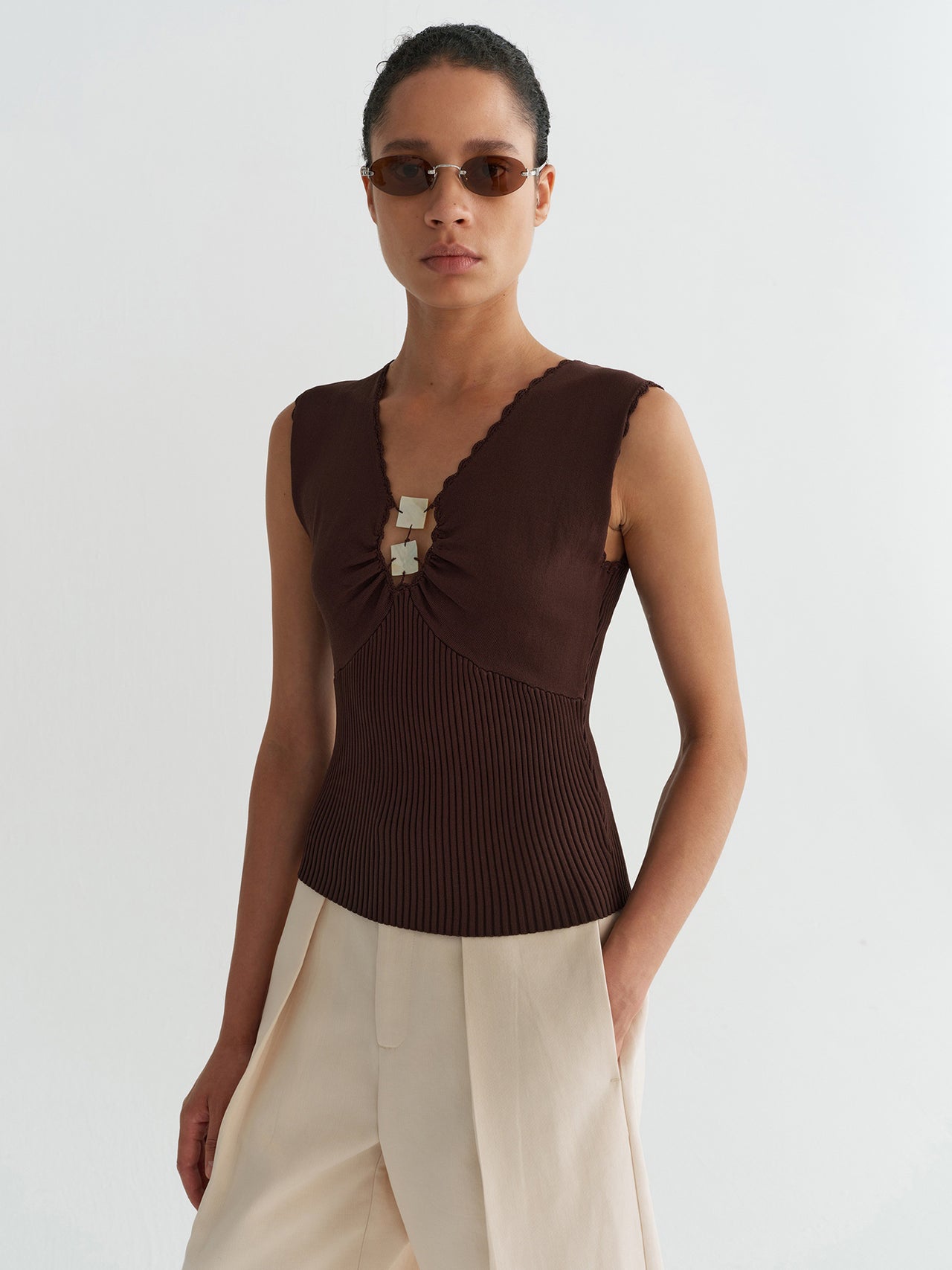Celia Shell Top