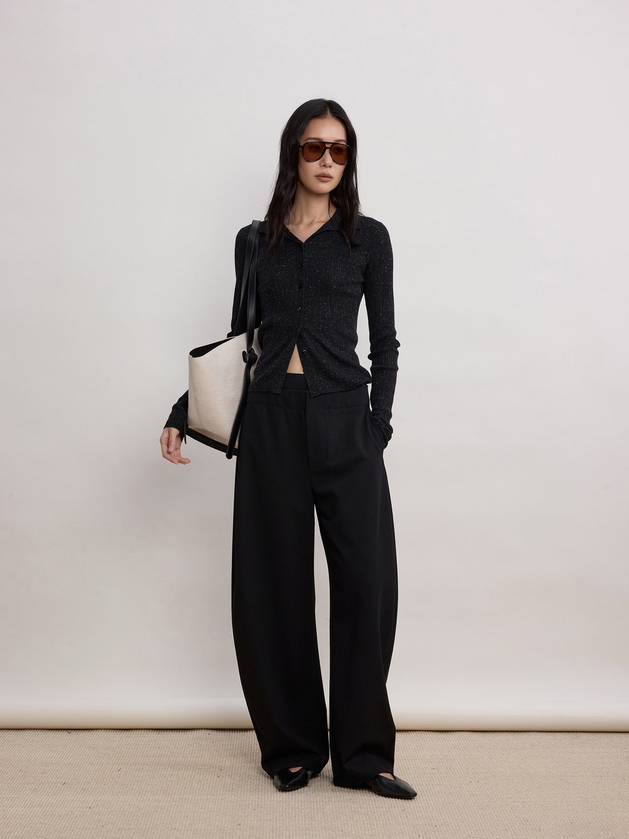 Moss Rib Knit Top