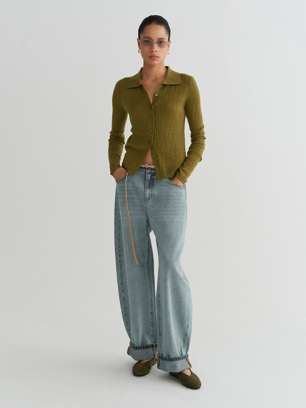Moss Rib Knit Top