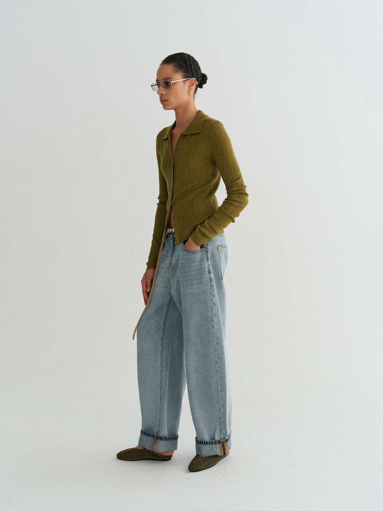 Moss Rib Knit Top