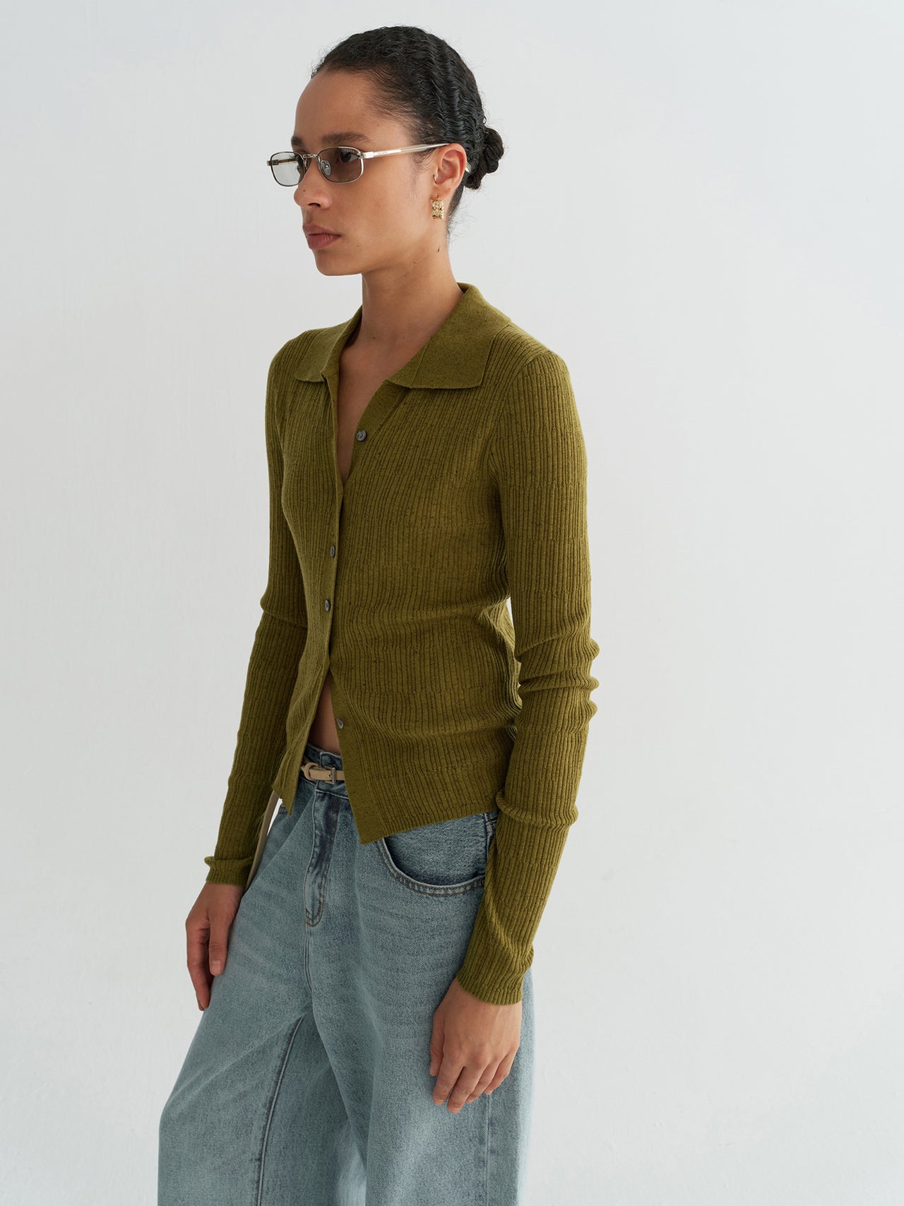 Moss Rib Knit Top