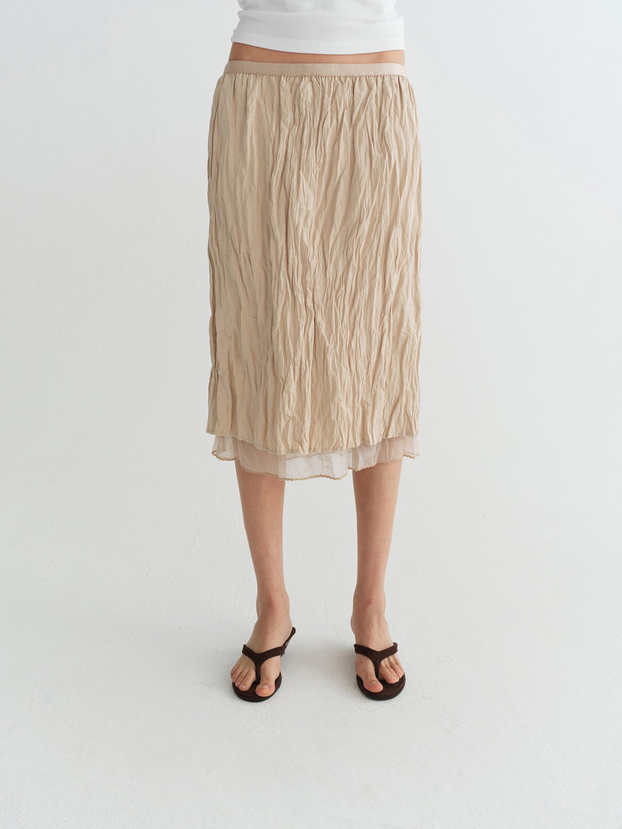 Aira Crinkle Skirt