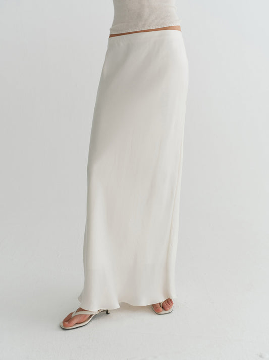 Aster Silk Skirt