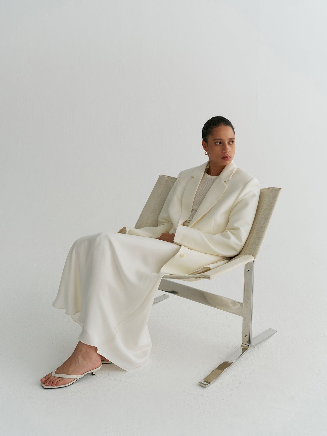 Aster Silk Skirt