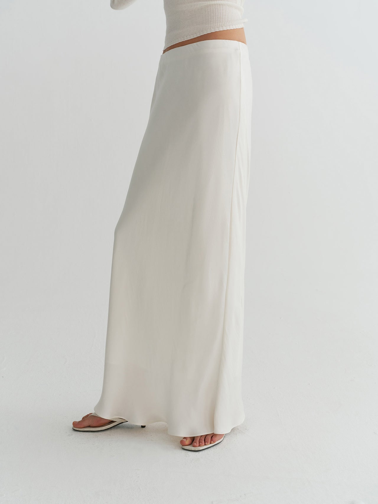 Aster Silk Skirt