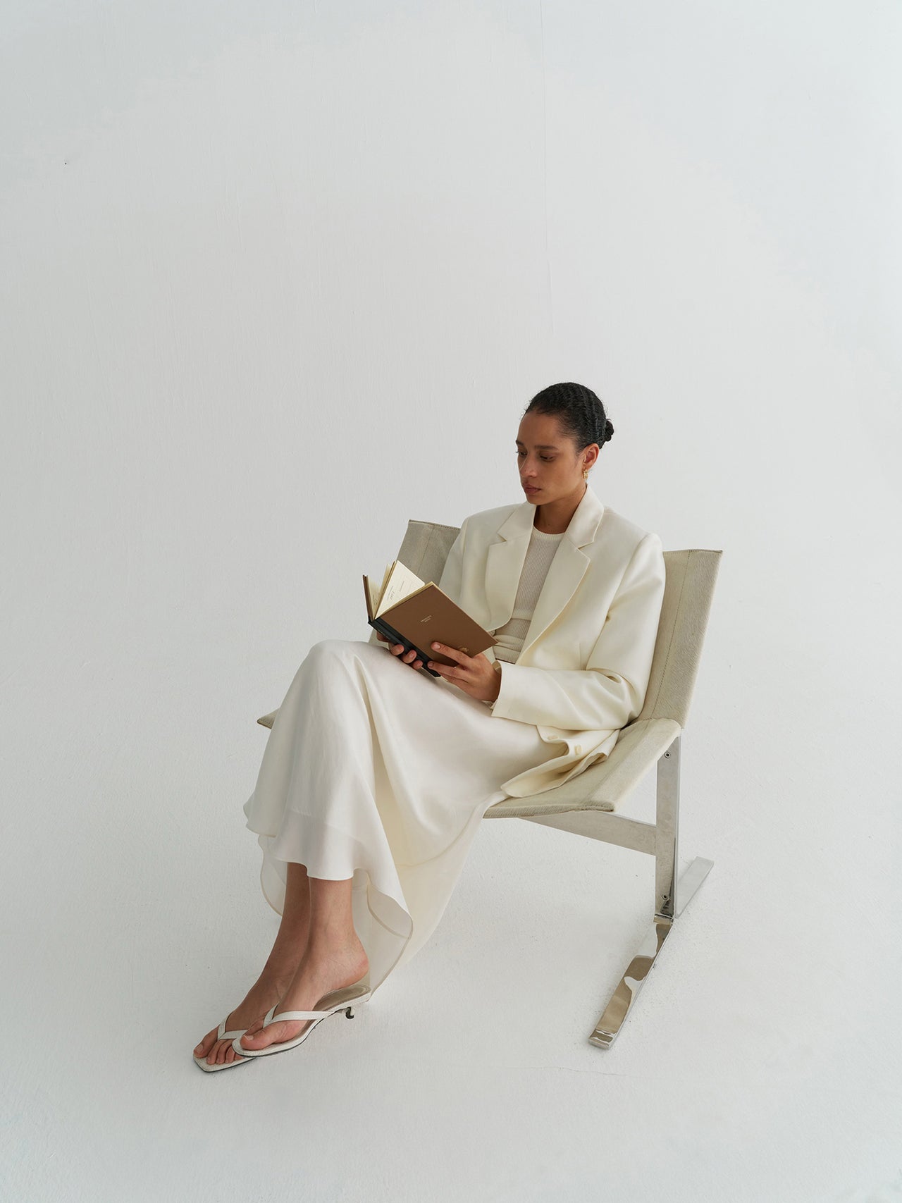 Aster Silk Skirt