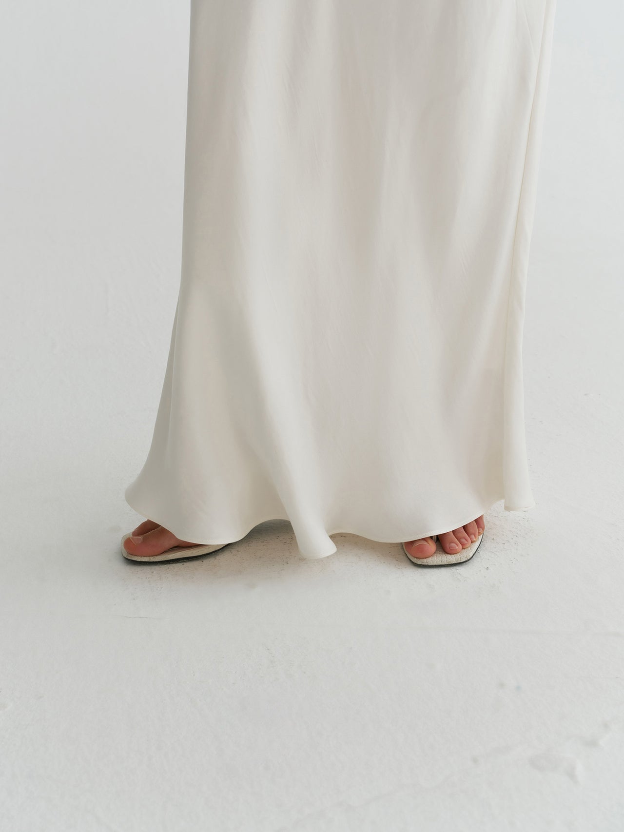 Aster Silk Skirt