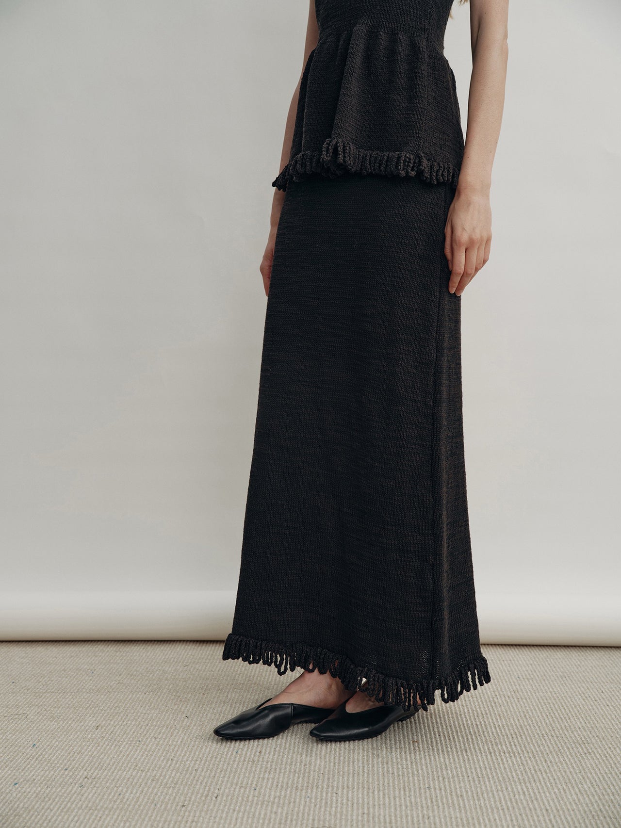 Aura Fringe Skirt