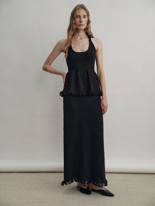 Aura Fringe Skirt