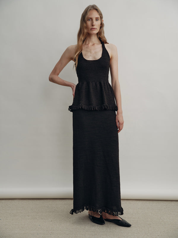 Aura Fringe Skirt