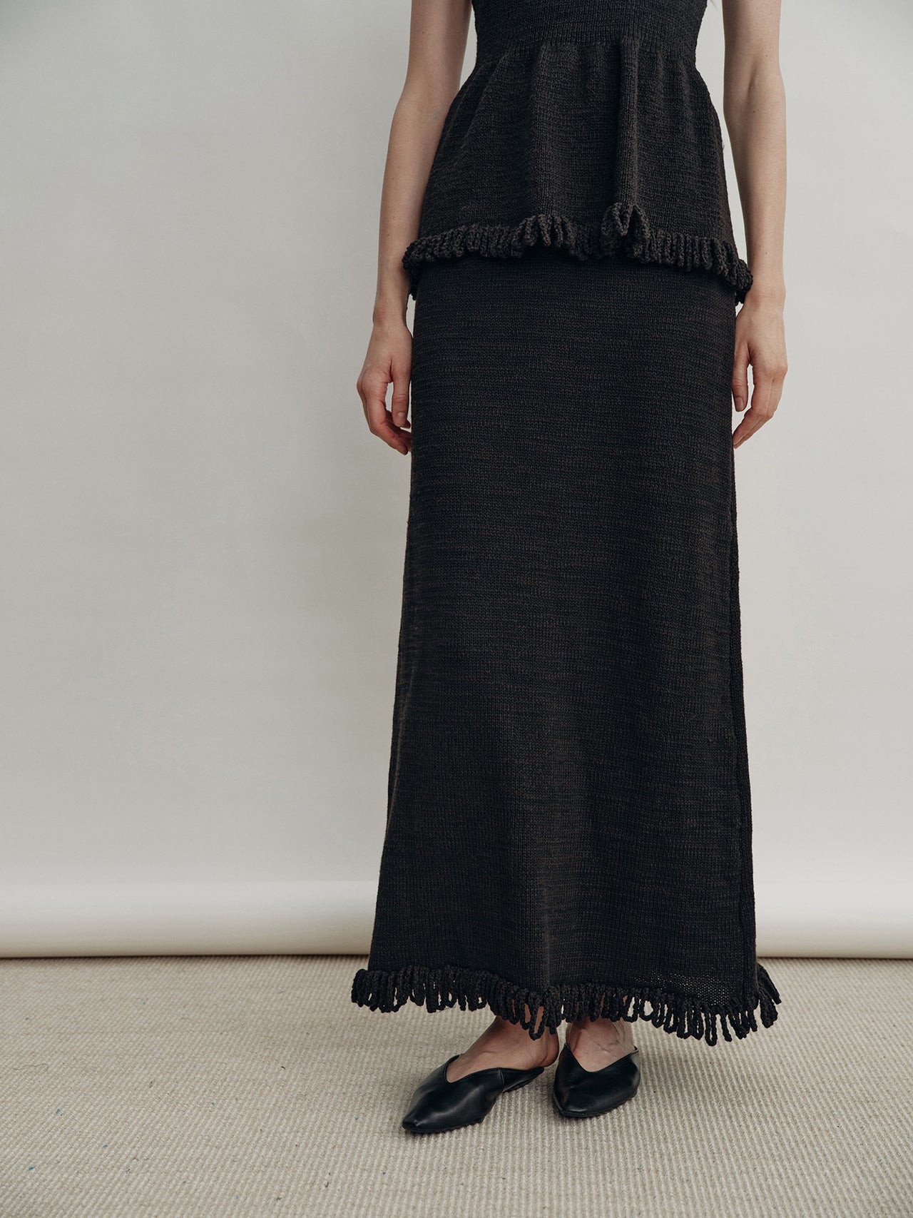 Aura Fringe Skirt