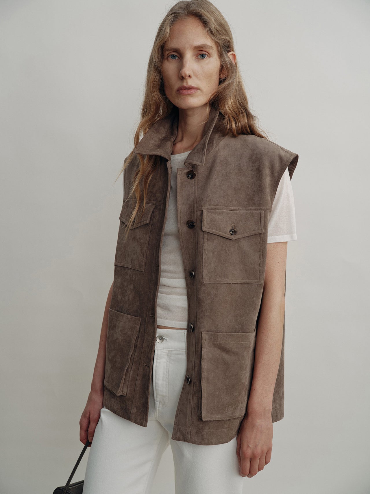 Vale Suede Vest