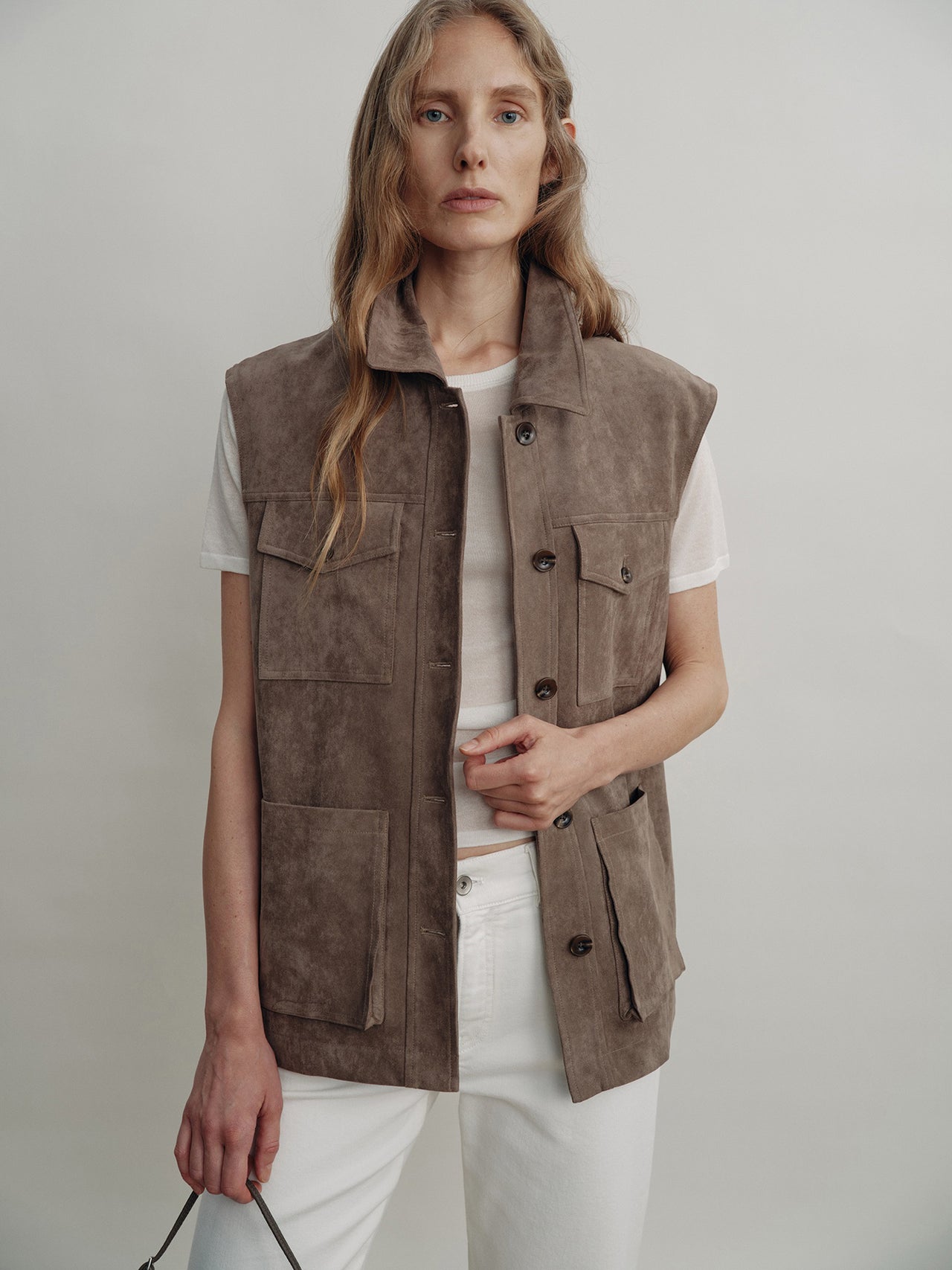 Vale Suede Vest
