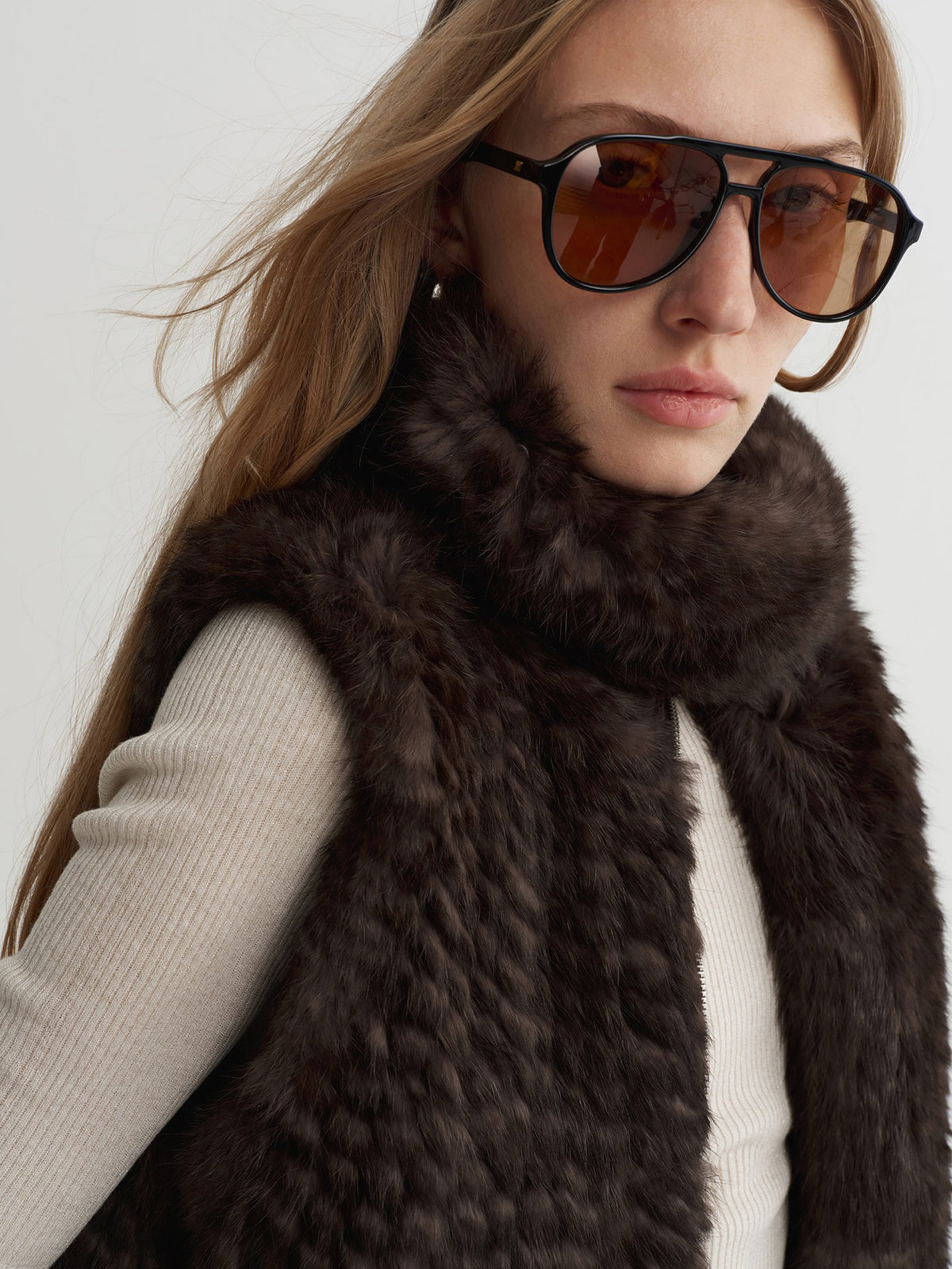 Drape Rabbit Scarf